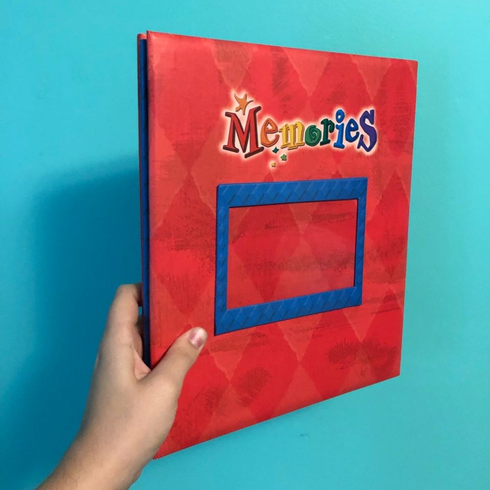 “Memories” scrapbook/photo album
